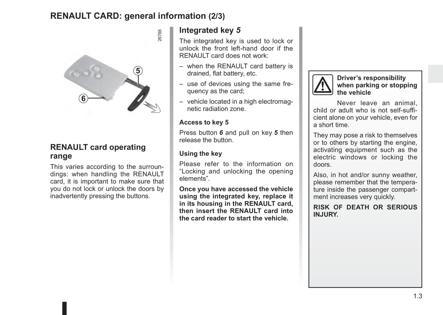 2015-2016 Renault Captur Owner's Manual | English