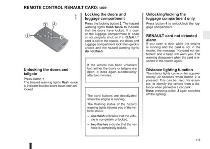 2015-2016 Renault Captur Owner's Manual | English