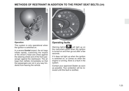 2015-2016 Renault Captur Owner's Manual | English