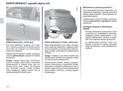 2019-2020 Renault Koleos Owner's Manual | Polish