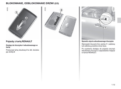 2019-2020 Renault Koleos Owner's Manual | Polish