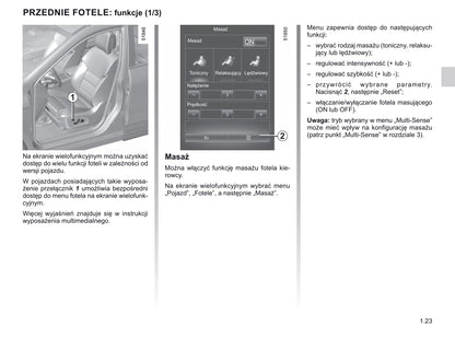 2019-2020 Renault Koleos Owner's Manual | Polish