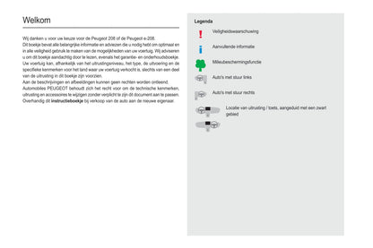 2020-2023 Peugeot 208/e-208 Owner's Manual | Dutch