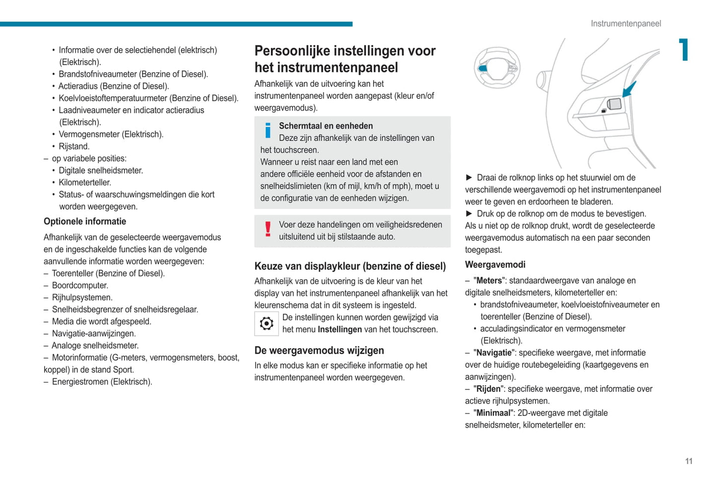 2020-2023 Peugeot 208/e-208 Owner's Manual | Dutch