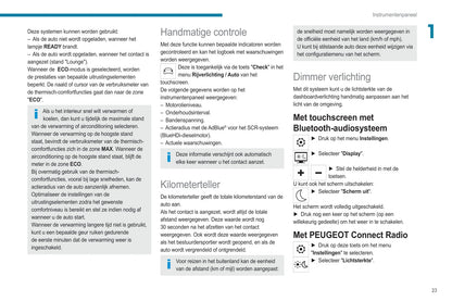 2020-2023 Peugeot 208/e-208 Owner's Manual | Dutch