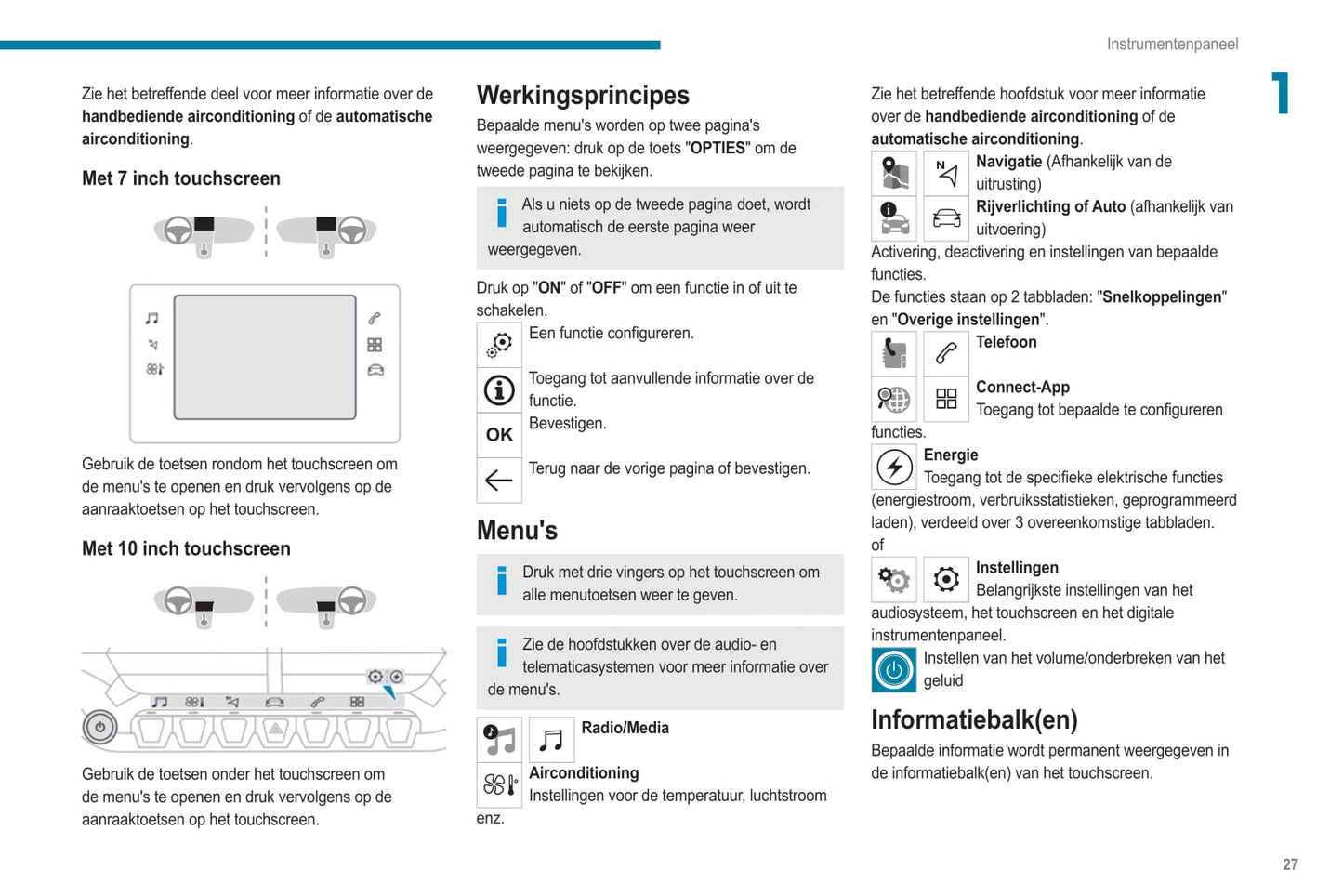 2020-2023 Peugeot 208/e-208 Owner's Manual | Dutch