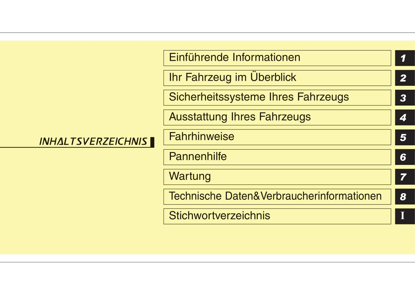 2010-2011 Kia Cee'd Owner's Manual | German