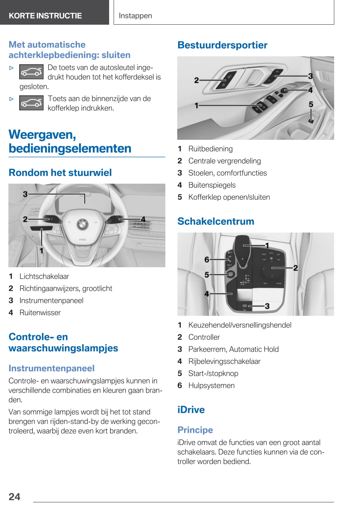 2020-2021 BMW 3 Series Bedienungsanleitung | Niederländisch