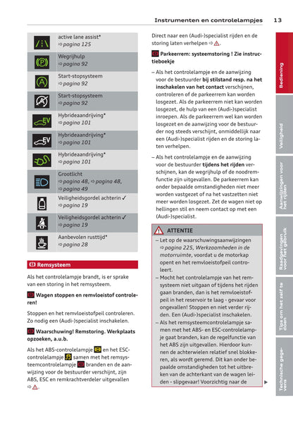 2012-2014 Audi A6/S6 Manuel du propriétaire | Néerlandais