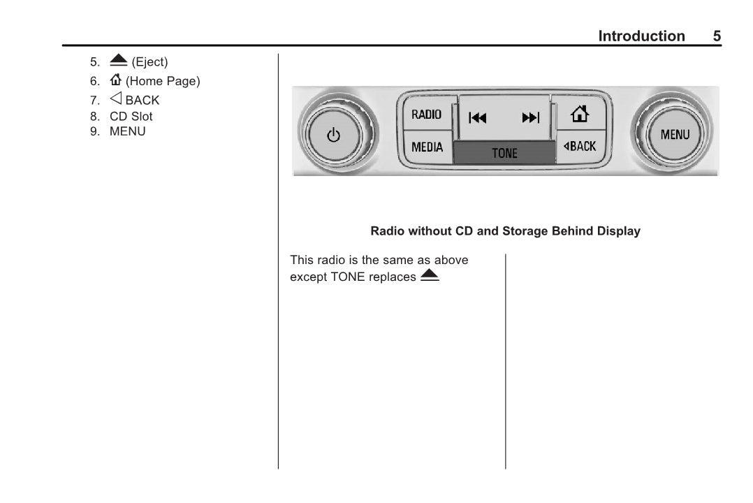 Chevrolet Trax MyLink Infotainment Owners Manual 2018