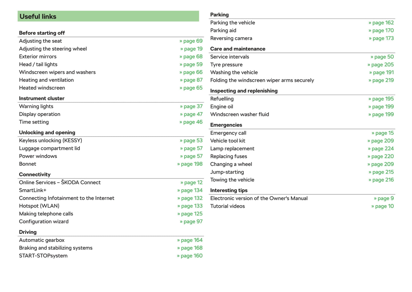 2018-2019 Skoda Rapid Spaceback Gebruikershandleiding | Engels