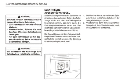 1998-2005 SsangYong Musso Bedienungsanleitung | Deutsch