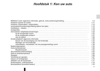 2017-2019 Renault Captur Manuel du propriétaire | Néerlandais