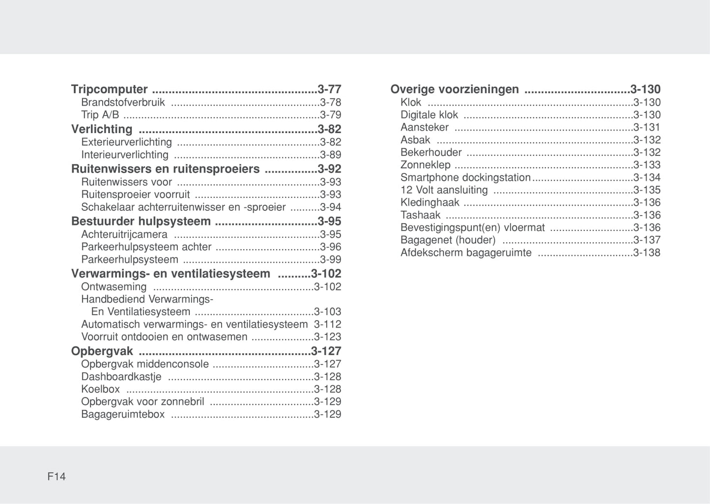 2014-2015 Hyundai i20 Gebruikershandleiding | Nederlands