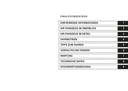 2005-2006 Kia Sorento Owner's Manual | German