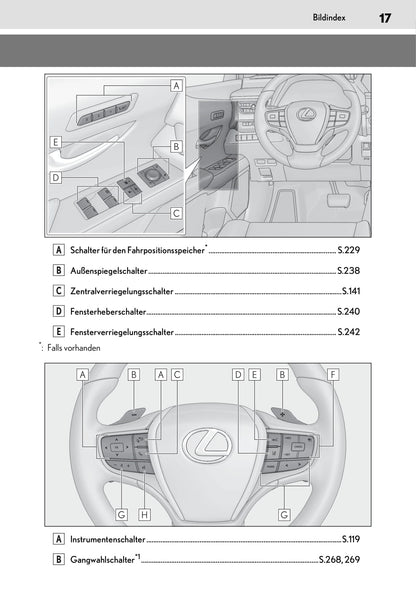 2019-2020 Lexus UX Manuel du propriétaire | Allemand