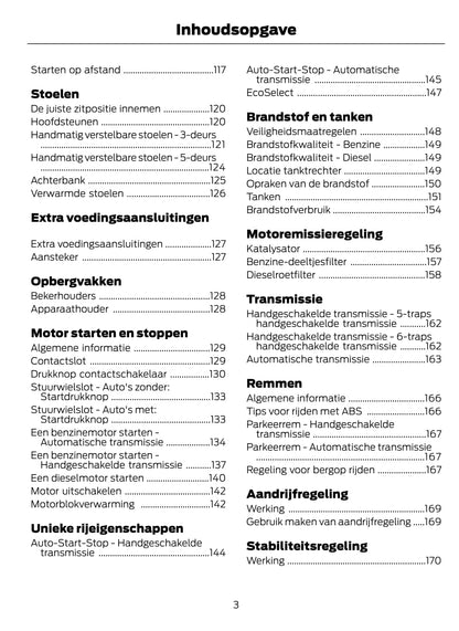 2020 Ford Fiesta Bedienungsanleitung | Niederländisch