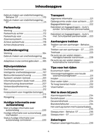 2020 Ford Fiesta Bedienungsanleitung | Niederländisch