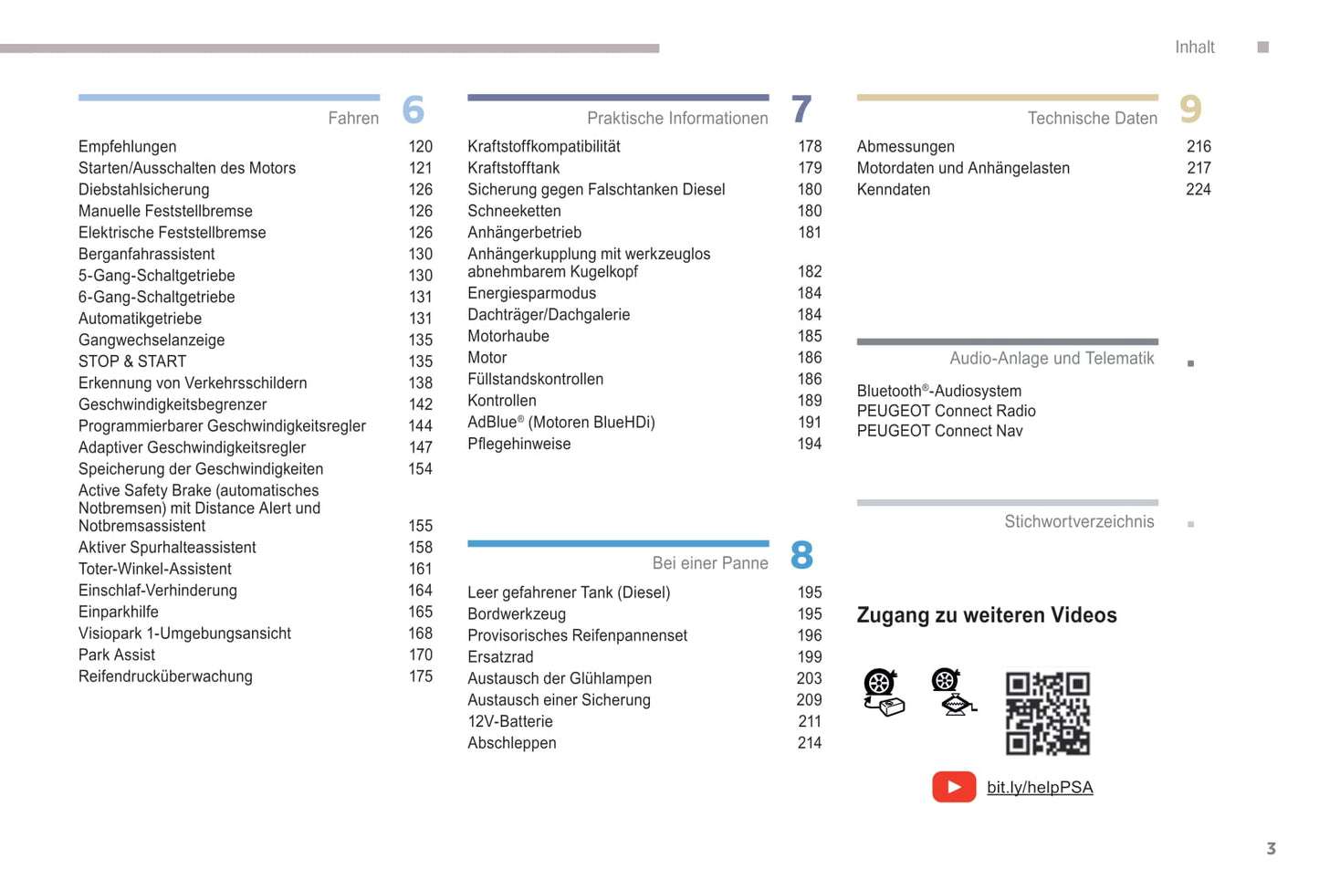 2018-2019 Peugeot Rifter Gebruikershandleiding | Duits