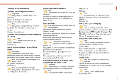 2020-2022 Citroën C3 Owner's Manual | French