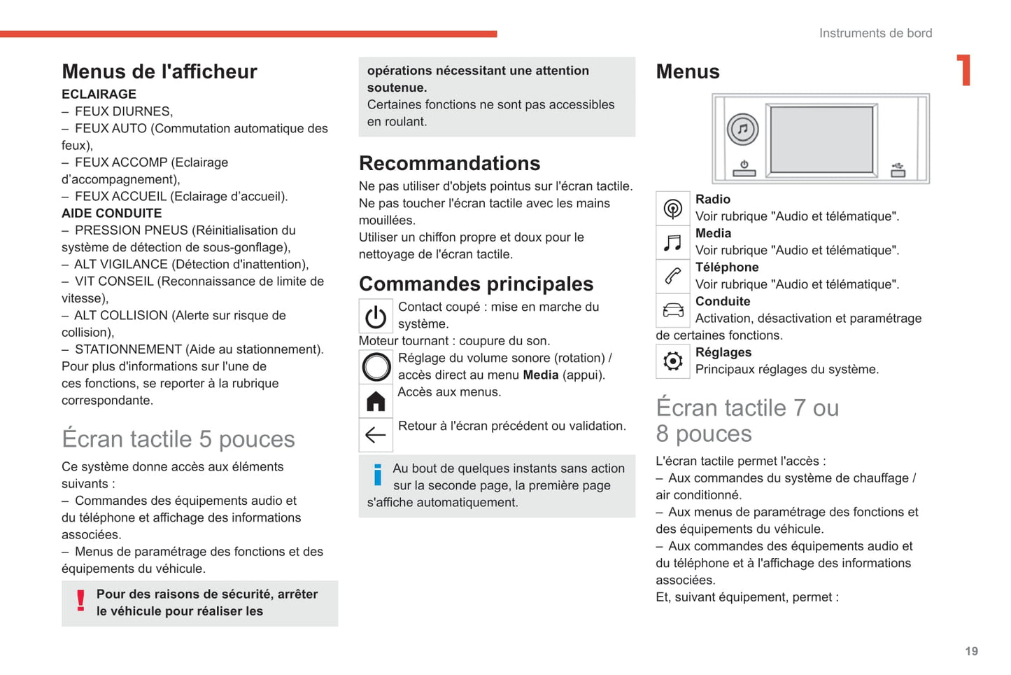 2020-2022 Citroën C3 Owner's Manual | French