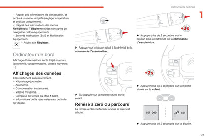 2020-2022 Citroën C3 Owner's Manual | French