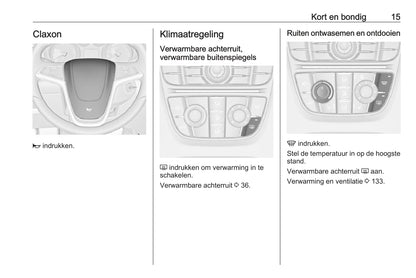 2017-2018 Opel Astra / Astra GTC Gebruikershandleiding | Nederlands