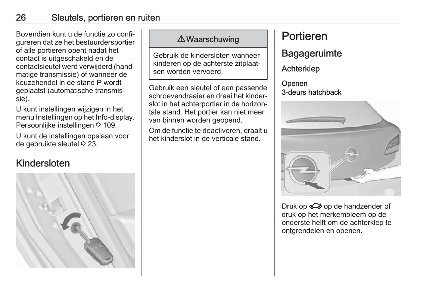 2017-2018 Opel Astra / Astra GTC Gebruikershandleiding | Nederlands