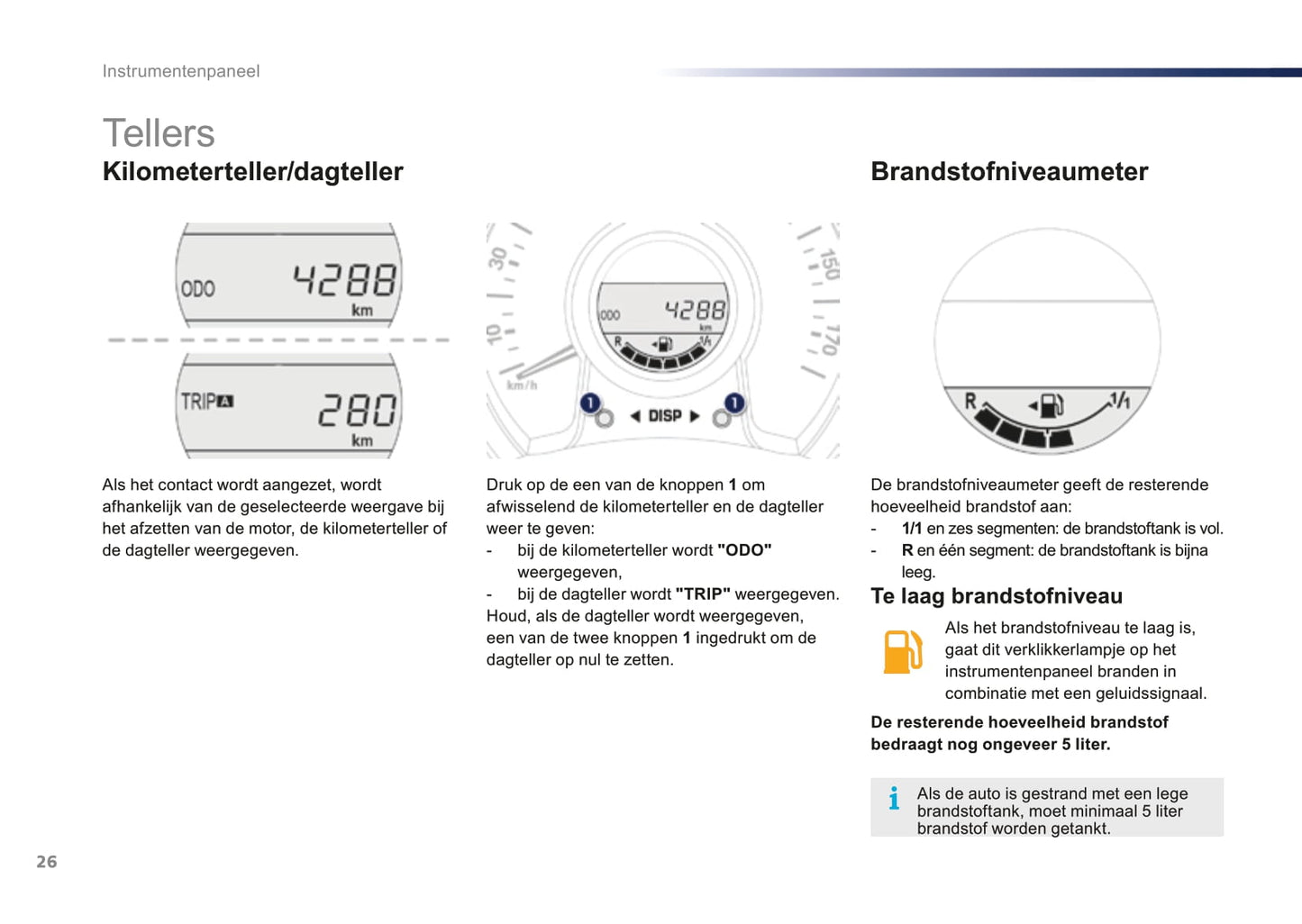 2016-2018 Peugeot 108 Gebruikershandleiding | Nederlands