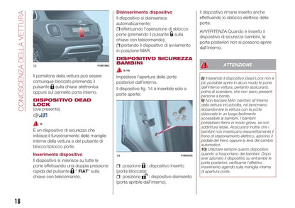 2017-2018 Fiat 500X Gebruikershandleiding | Italiaans