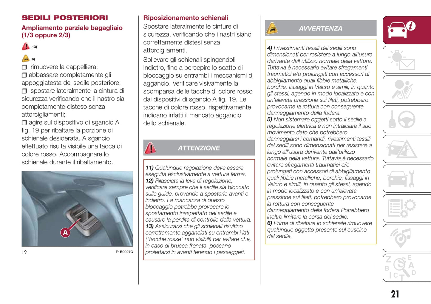 2017-2018 Fiat 500X Gebruikershandleiding | Italiaans