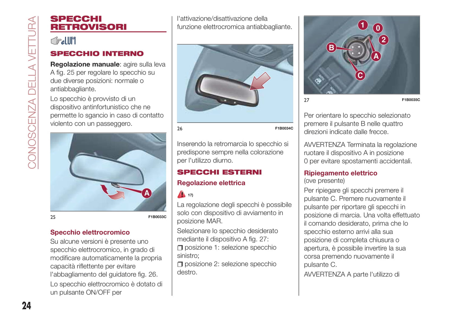 2017-2018 Fiat 500X Gebruikershandleiding | Italiaans