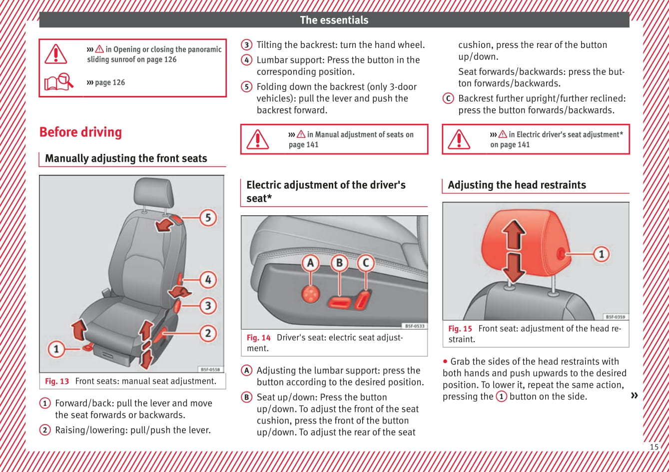 2016-2017 Seat Leon Owner's Manual | English