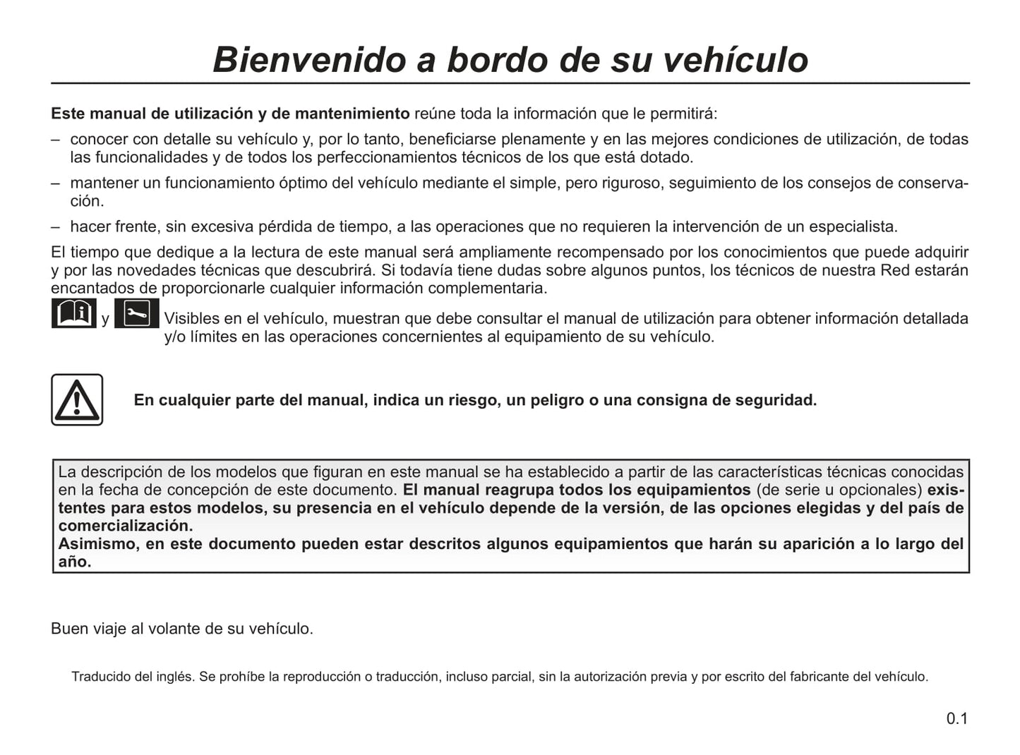 2019-2020 Renault Koleos Owner's Manual | Spanish