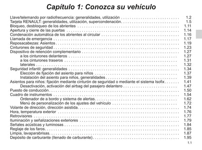 2019-2020 Renault Koleos Owner's Manual | Spanish