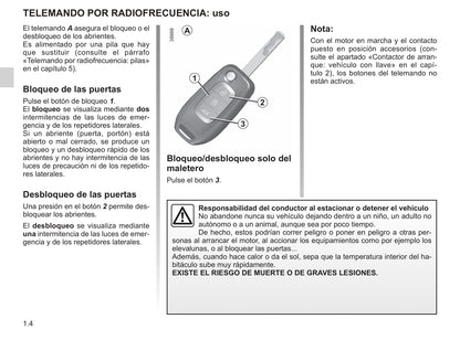 2019-2020 Renault Koleos Owner's Manual | Spanish