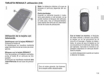 2019-2020 Renault Koleos Owner's Manual | Spanish