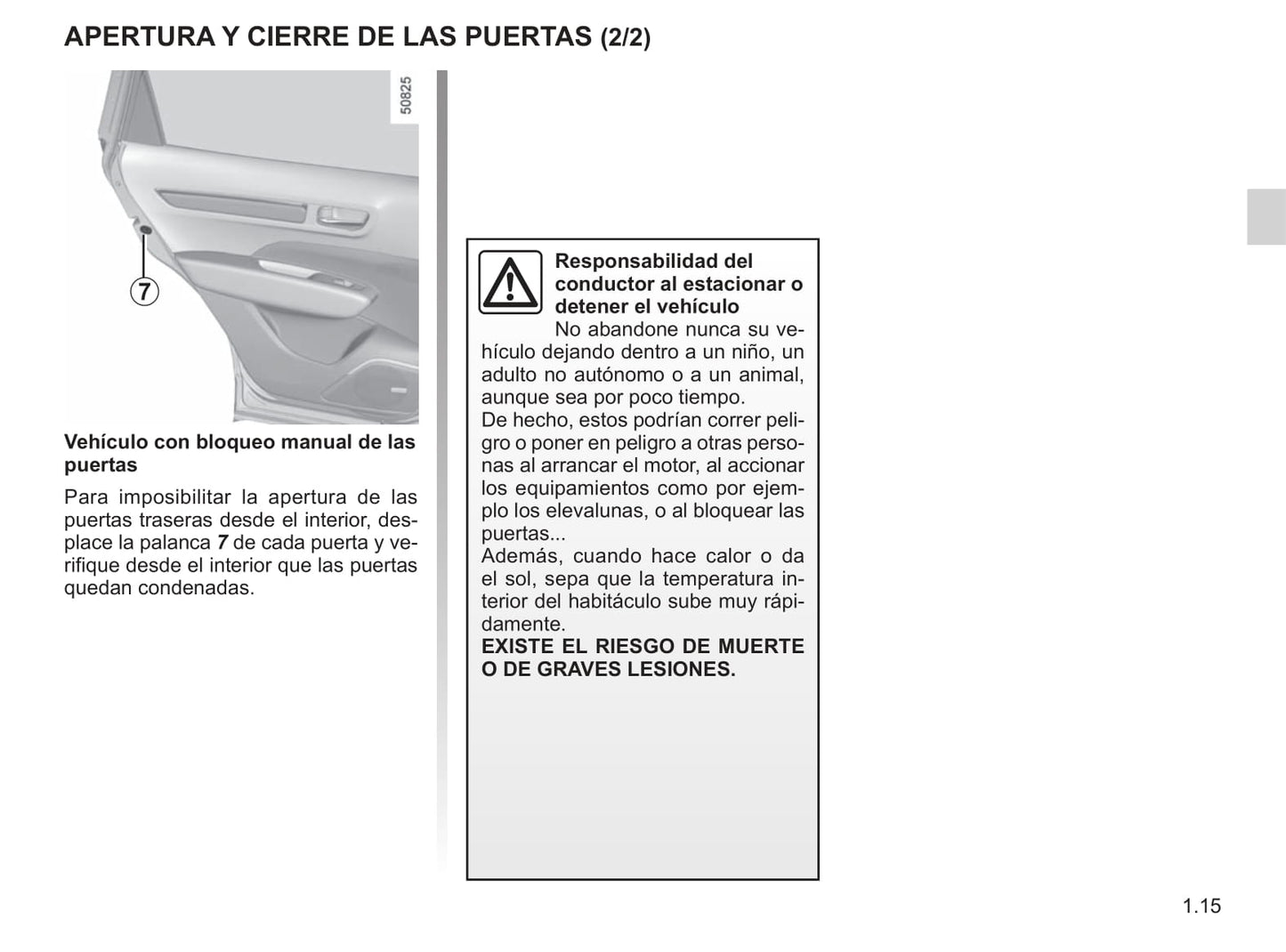 2019-2020 Renault Koleos Owner's Manual | Spanish