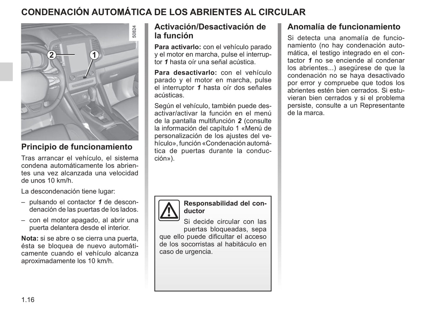 2019-2020 Renault Koleos Owner's Manual | Spanish