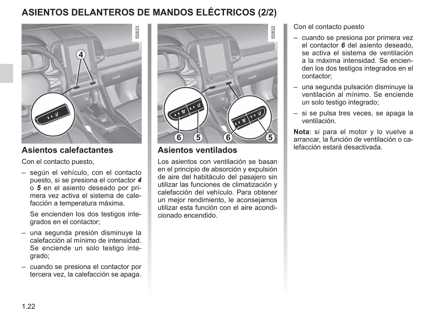 2019-2020 Renault Koleos Owner's Manual | Spanish