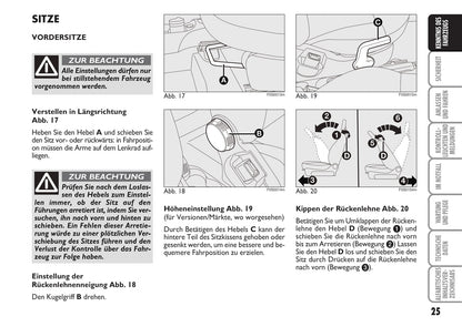 2009-2010 Fiat 500 Gebruikershandleiding | Duits