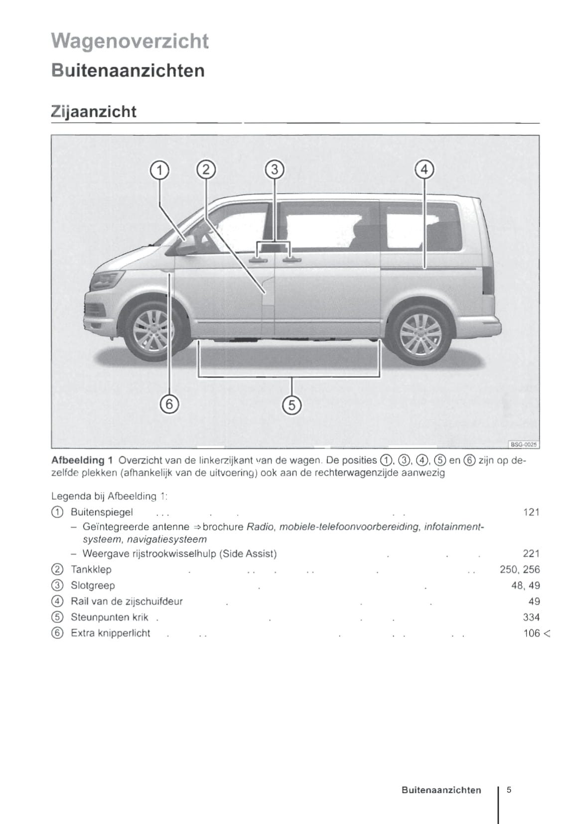 2009-2016 Volkswagen Caravelle/Transporter Gebruikershandleiding | Nederlands