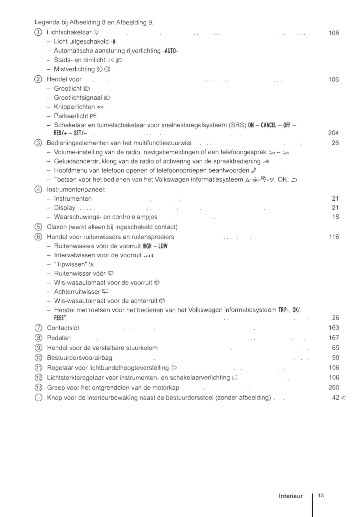 2009-2016 Volkswagen Caravelle/Transporter Gebruikershandleiding | Nederlands