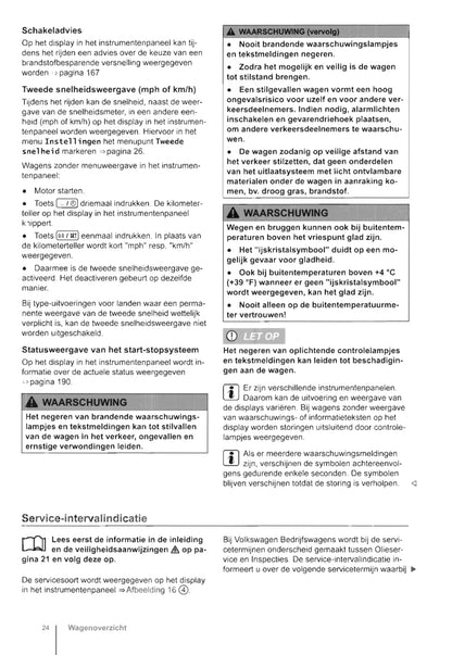 2009-2016 Volkswagen Caravelle/Transporter Gebruikershandleiding | Nederlands