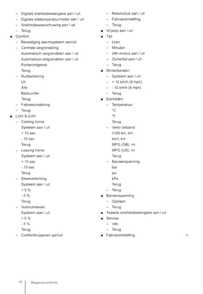 2009-2016 Volkswagen Caravelle/Transporter Gebruikershandleiding | Nederlands