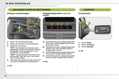 2007-2009 Peugeot 207 CC Gebruikershandleiding | Nederlands