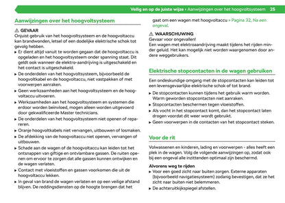 2020-2021 Skoda Enyaq iV Gebruikershandleiding | Nederlands