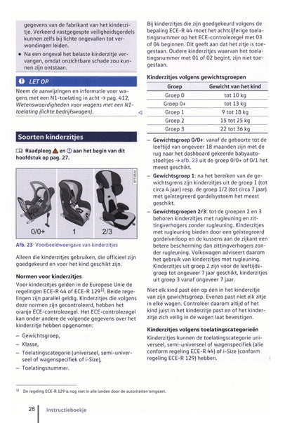 2016-2020 Volkswagen Tiguan Owner's Manual | Dutch