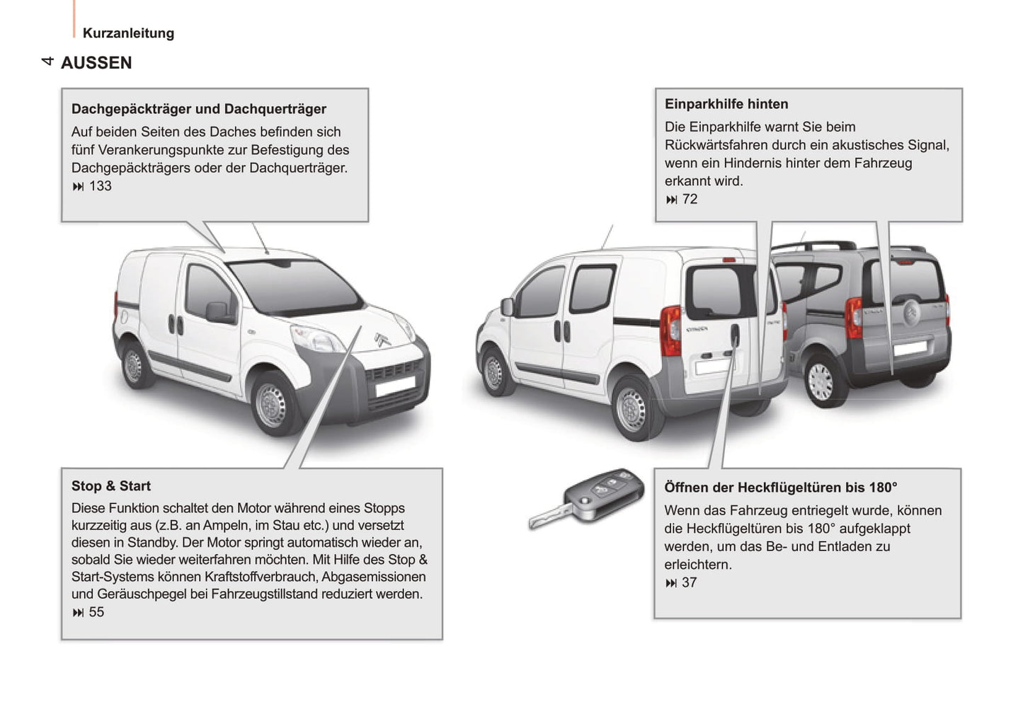 2011-2013 Citroën Nemo Gebruikershandleiding | Duits