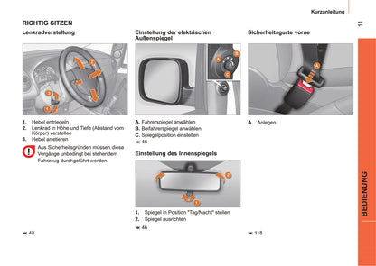 2011-2013 Citroën Nemo Gebruikershandleiding | Duits